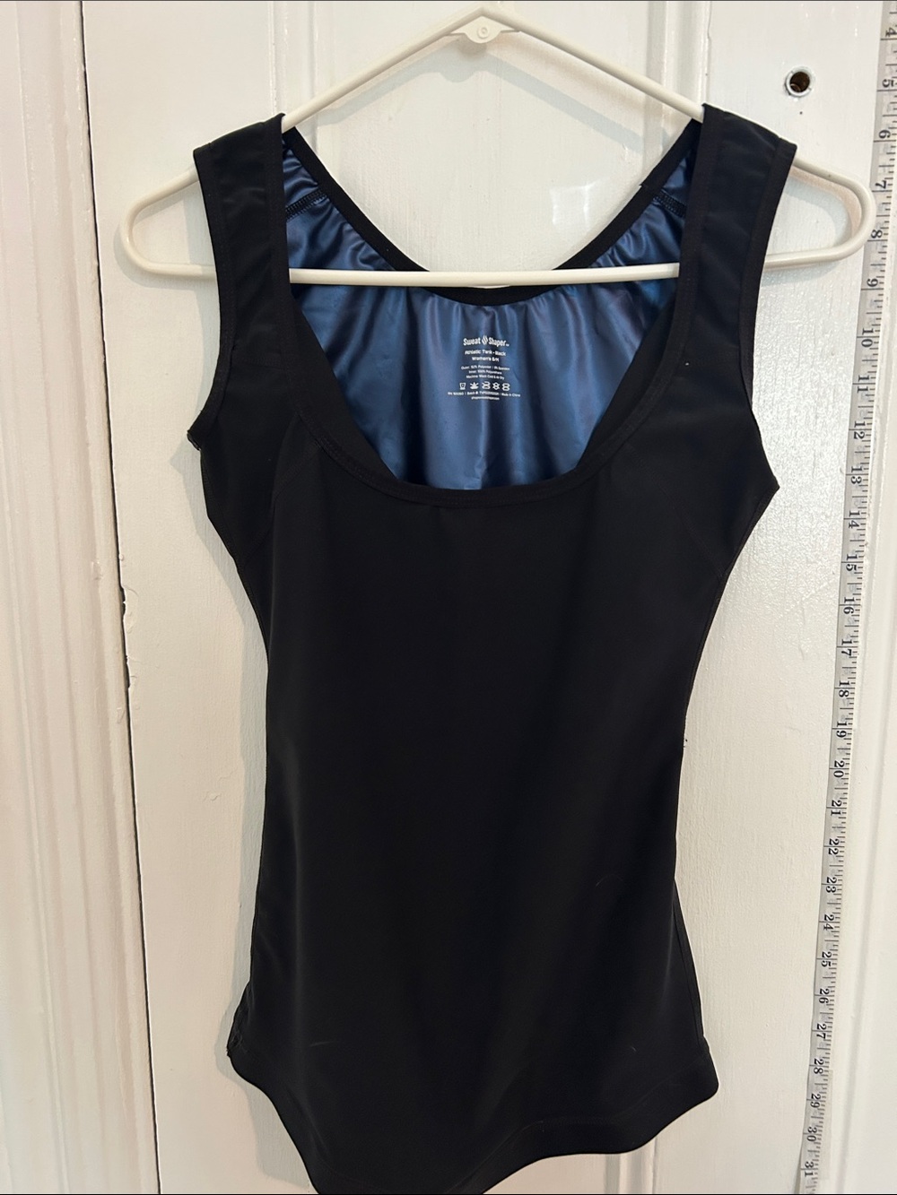 Sweat Shaper Athletic Tank -Black